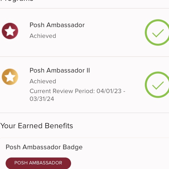 โค๏ธ๐จ๐ฆ Thank you everyone for your support I am now Posh Ambassador || T L evel - Picture 2 of 2